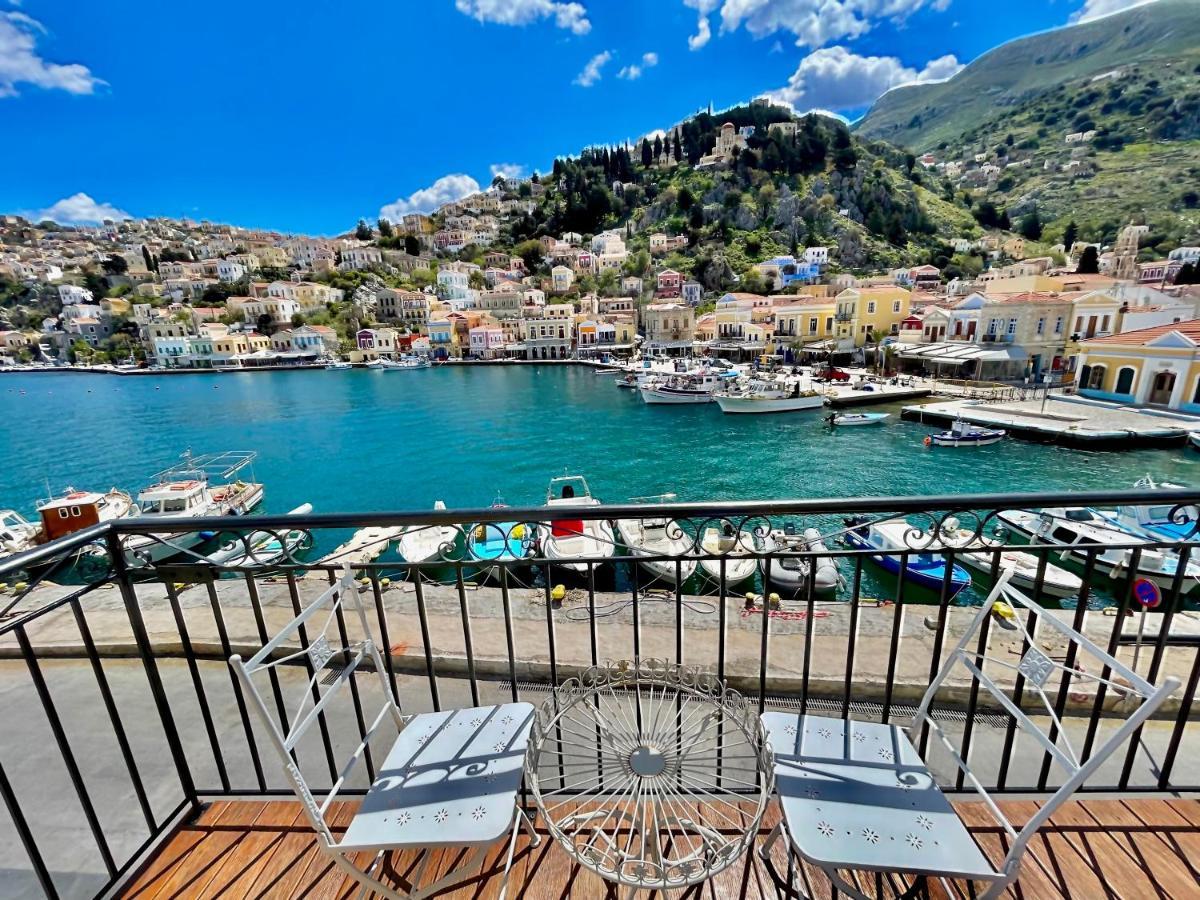 Appartamento Nikolakis, Seafront - Harbor View Sými Esterno foto