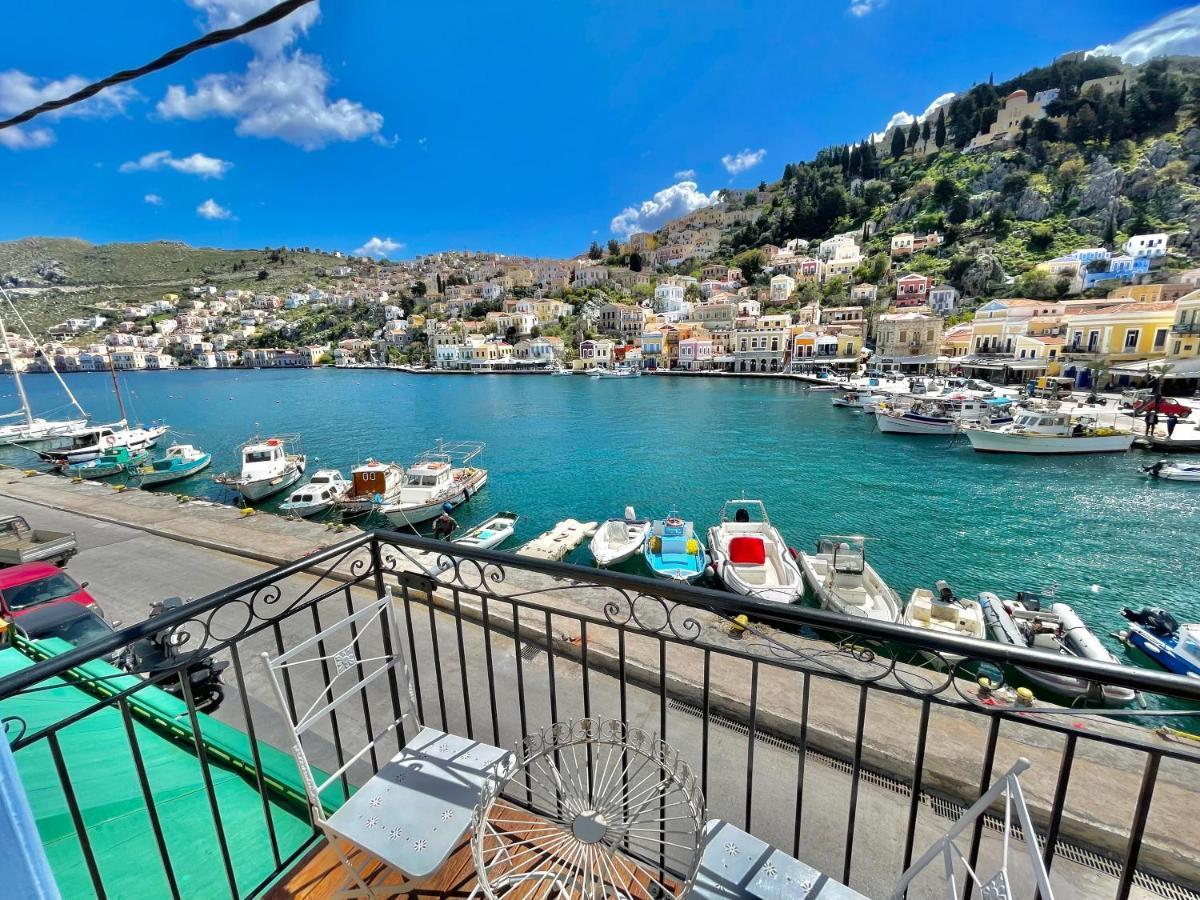 Appartamento Nikolakis, Seafront - Harbor View Sými Esterno foto